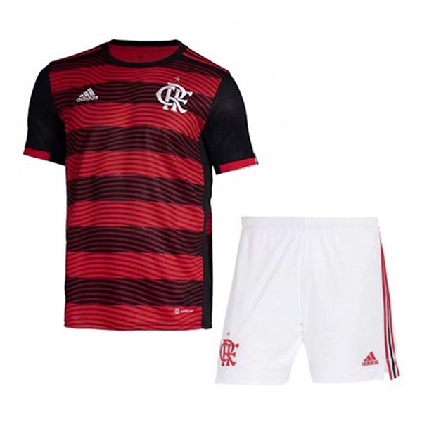 Camiseta Flamengo Replica Primera Ropa Niño 2022/23